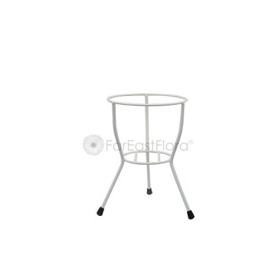 #104 Single Pot Stand (White)