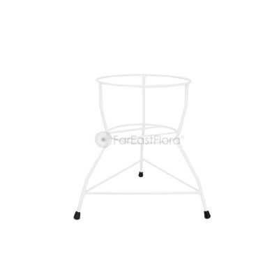 #106 Single Pot Stand (White)