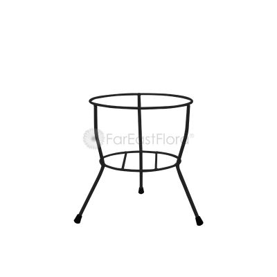 #107 SINGLE POT METAL STAND (B/R)