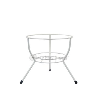 #108A Single Pot Stand (White)