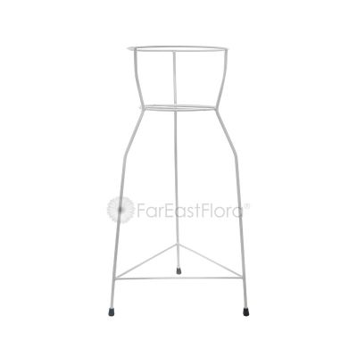 #109 Single Pot Stand (White)