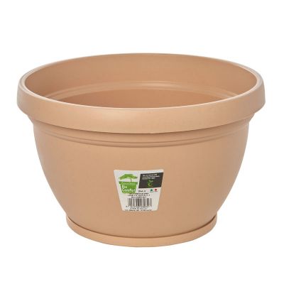 Idel Bio-Compo(s)t Lipari Pot + Saucer (27.5cm)