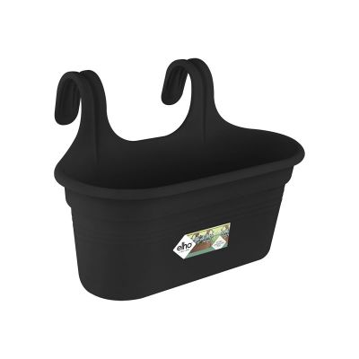 Elho Green Basics Easy Hanger Pot (Large) - Living Black