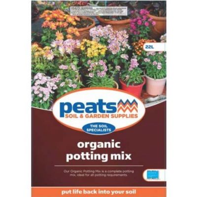 Peats Organic Potting Mix (22L)