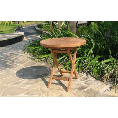 TGF-057A New Mini Round Folding Table (Ø50xH50cm)